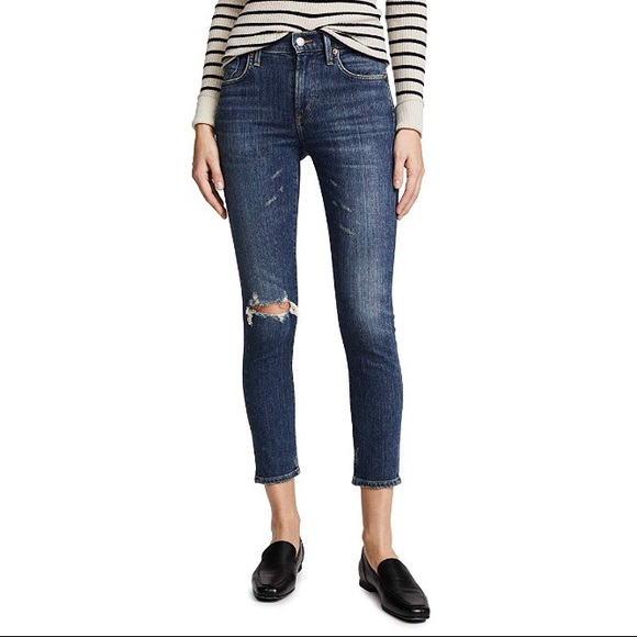 Agolde Denim - AGOLDE Sophie High Rise Crop Skinny Santa Fe 23